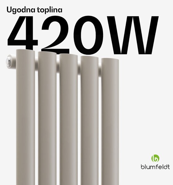 Blumfeldt Tallheo radijator 120x30 420W