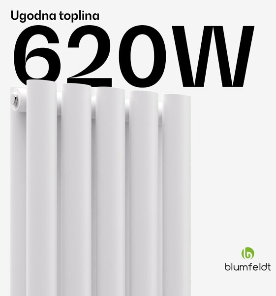 Blumfeldt Tallheo radijator 120x30 620W