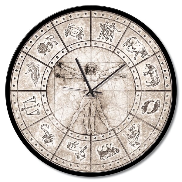 Zidni sat Figure Astrologiche