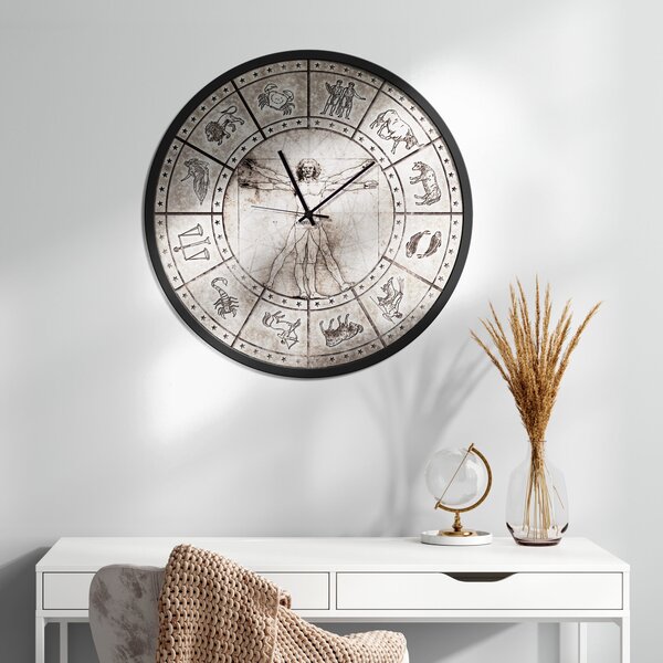 Zidni sat Figure Astrologiche