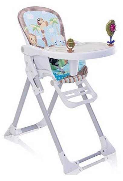 Babify Dječji stolac s igračkama, pladnjem i podesivim naslonom za noge (max 110 znakova)