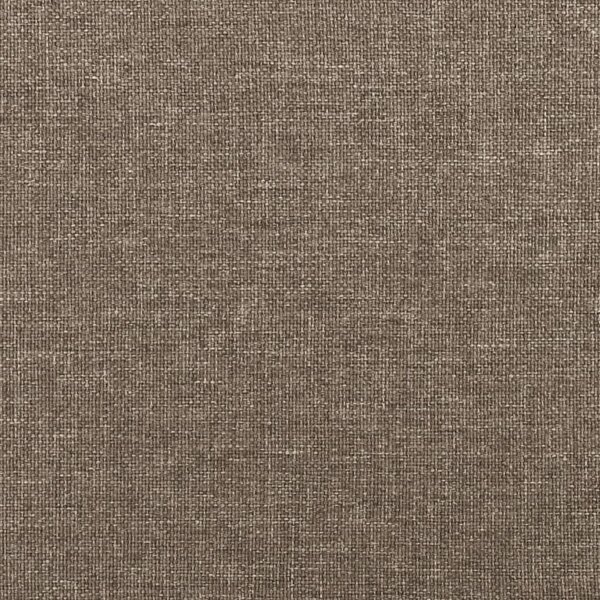 Krevet s oprugama i madracem smeđesivi 120 x 190 cm od tkanine - Tupe / 120 x 190 cm