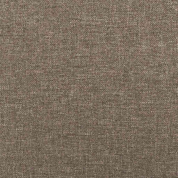 Krevet s oprugama i madracem LED smeđesivi 120x190cm od tkanine - Tupe / 120 x 190 cm