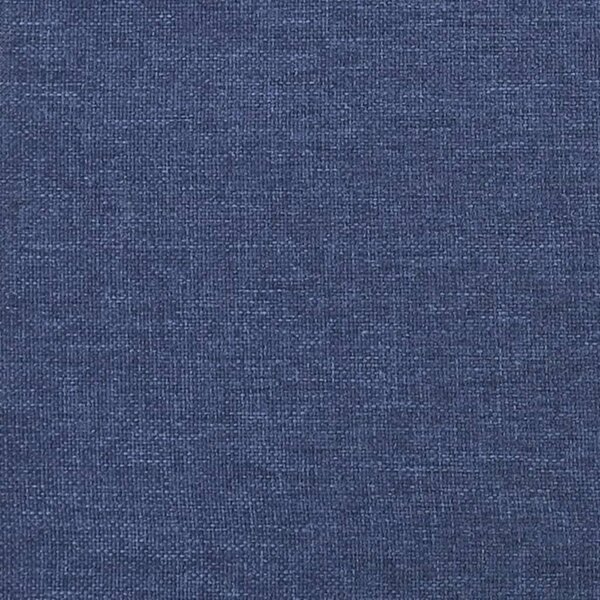Krevet s oprugama i madracem plavi 90 x 190 cm od tkanine - Plava / 90 x 190 cm