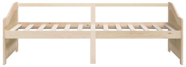 Trosjed / dnevni ležaj od masivne borovine 90 x 200 cm - Smeđa / N/A