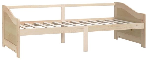 Trosjed / dnevni ležaj od masivne borovine 90 x 200 cm - Smeđa / N/A