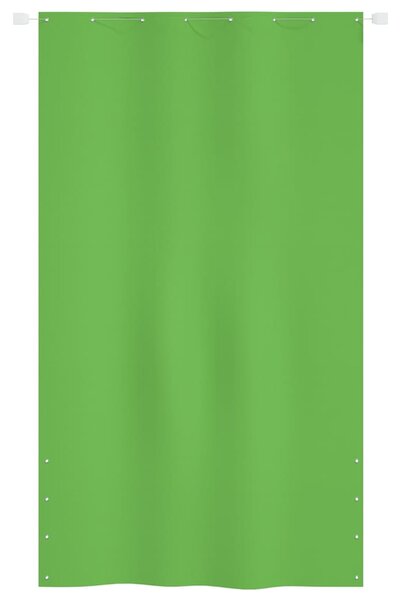 Balkonski zastor svjetlozeleni 140 x 240 cm od tkanine Oxford - Zelena / 140 x 240 cm