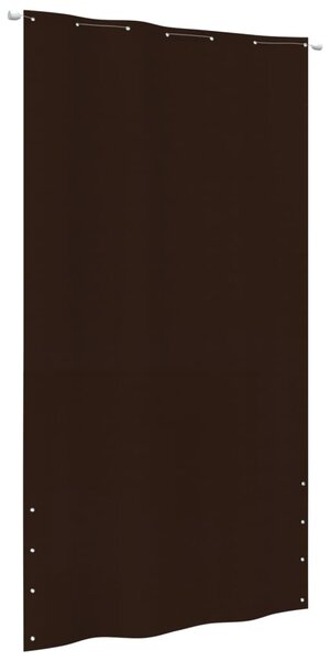 Balkonski zastor smeđi 140 x 240 cm od tkanine Oxford - Smeđa / 140 x 240 cm