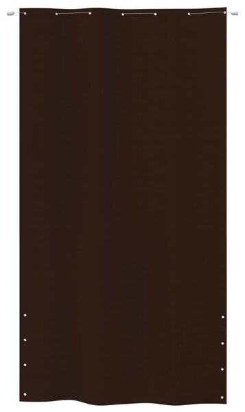 Balkonski zastor smeđi 140 x 240 cm od tkanine Oxford - Smeđa / 140 x 240 cm