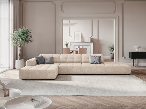 Bež kutna garnitura (s lijevim kutom) Chicago – Cosmopolitan Design
