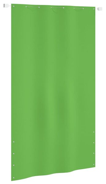 Balkonski zastor svjetlozeleni 140 x 240 cm od tkanine Oxford - Zelena / 140 x 240 cm