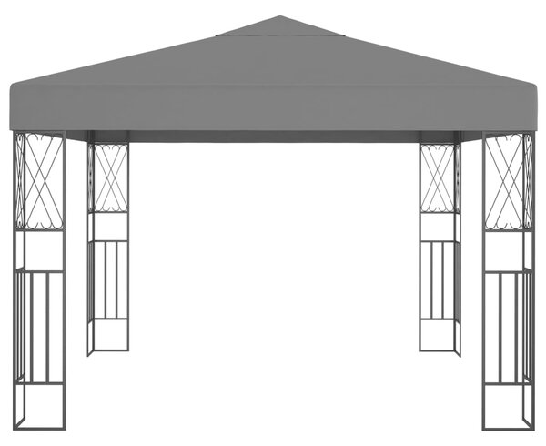 Sjenica od tkanine 3 x 3 m antracit - Antracitno siva / 3 x 3 m