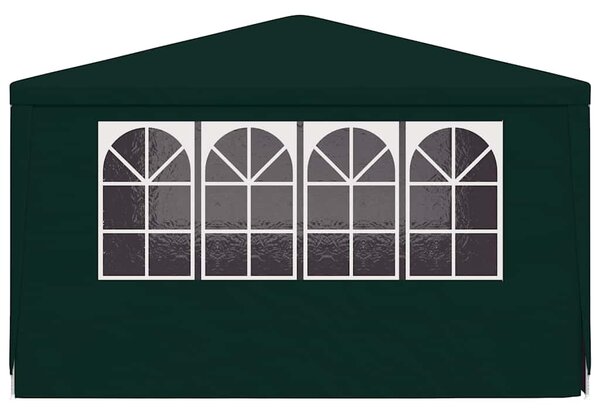 Profesionalni šator za zabave 4 x 4 m zeleni 90 g/m² - Zelena / 4 x 4 m