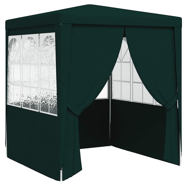 Profesionalni šator za zabave 2 x 2 m zeleni 90 g/m² - Zelena / 2 x 2 m