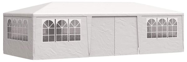 Profesionalni šator za zabave 4 x 9 m bijeli 90 g/m² - Bijela / 4 x 9 m
