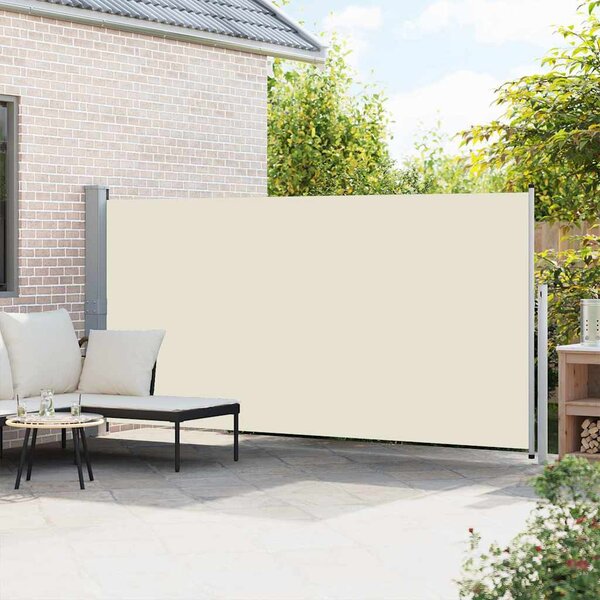 Uvlačiva bočna tenda 160 x 500 cm krem - Krema / 160 x 500 cm