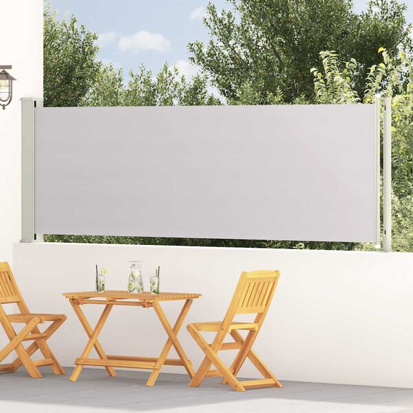 Uvlačiva bočna tenda za terasu 117 x 600 cm siva - Siva / 117 x 600 cm