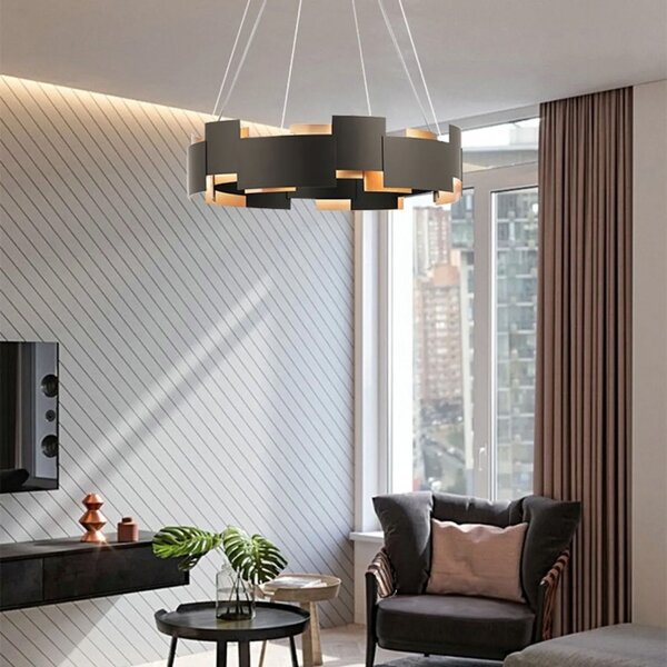 Lampa Viseća black APP1561-6CP