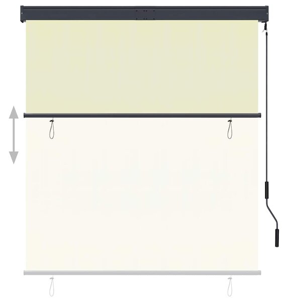 Vanjska roleta 140 x 250 cm krem - Krema / 140 x 250 cm