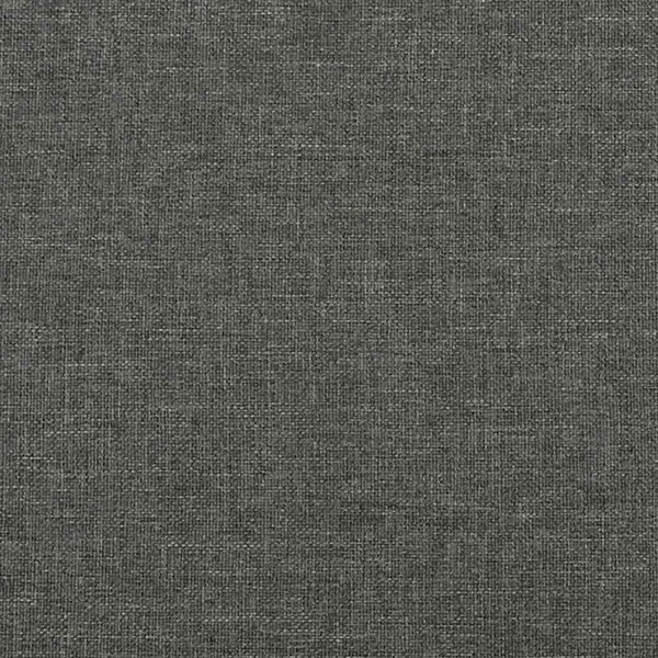 Okvir kreveta bez madraca tamnosivi 180x200 cm od tkanine - Siva / 180 x 200 cm
