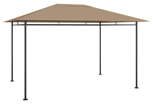 Sjenica 384x281x270 cm smeđe-siva 180 g/m² - Tupe / N/A