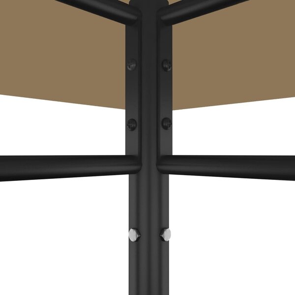 Sjenica 384x281x270 cm smeđe-siva 180 g/m² - Tupe / N/A
