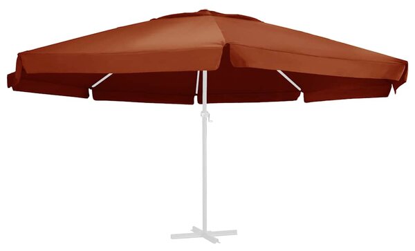 Zamjenska tkanina za vrtni suncobran boja cigle 610 cm - Terakota / Φ 610 cm