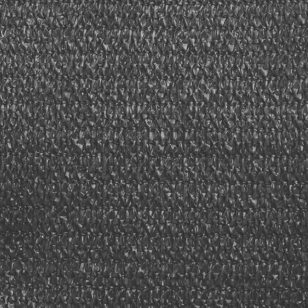 Jedro za zaštitu od sunca 160 g/m² crno 3 x 4 x 5 m HDPE - Crna / 3 x 4 x 5 m