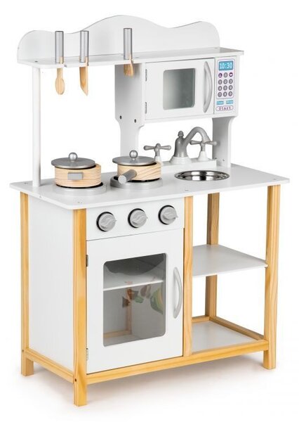 Drvena kuhinja za djecu + pribor Ecotoys