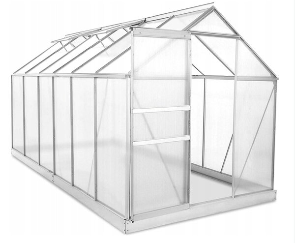 Plastenik od polikarbonata 380 cm x 190 cm x 195 cm - 7,22m2