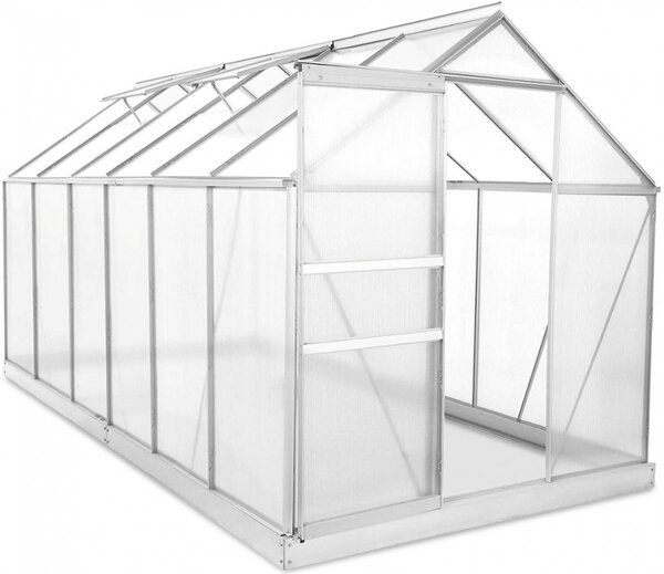 Plastenik od polikarbonata 380 cm x 190 cm x 195 cm - 7,22m2