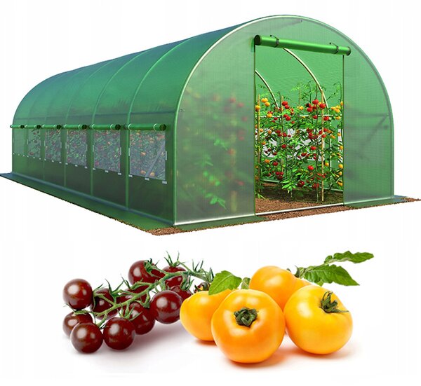 Veliki vrtni plastenik 3x6 m