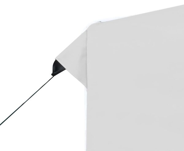 Sklopivi šator za zabave sa zidovima aluminijski 2 x 2 m bijeli - Bijela / N/A