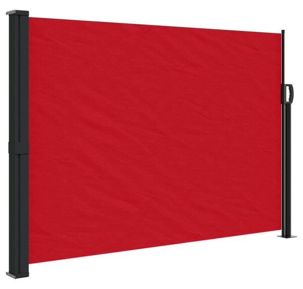 Uvlačiva bočna tenda 140 x 600 cm crvena - Crvena / 140 x 600 cm
