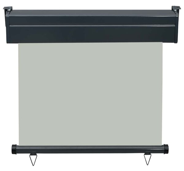 Balkonska bočna tenda 85 x 250 cm siva - Siva / 85 x 250 cm