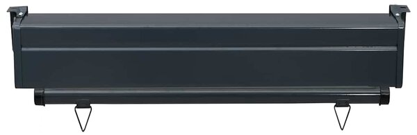 Balkonska bočna tenda 85 x 250 cm crna - Crna / 85 x 250 cm