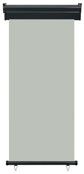 Balkonska bočna tenda 85 x 250 cm siva - Siva / 85 x 250 cm