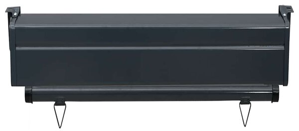 Balkonska bočna tenda 65 x 250 cm siva - Siva / 65 x 250 cm