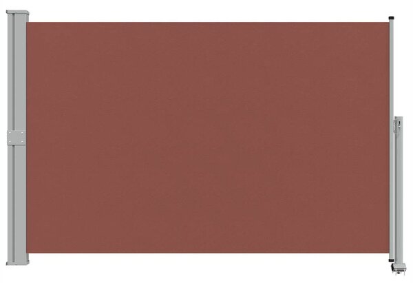 Uvlačiva bočna tenda za terasu 160 x 300 cm smeđa - Smeđa / 160 x 300 cm