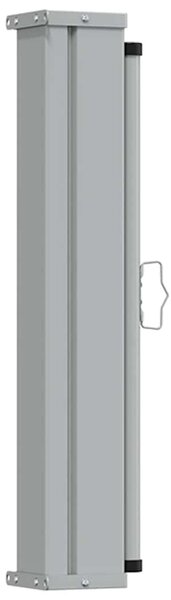 Uvlačiva bočna tenda za terasu 80 x 300 cm crna - Crna / 80 x 300 cm