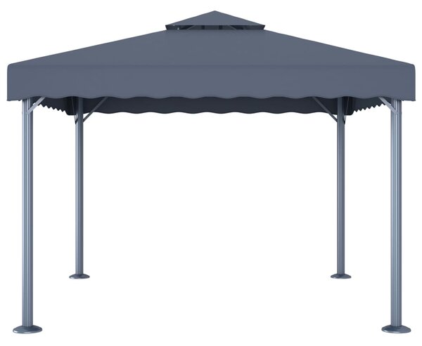 Sjenica 300 x 300 cm antracit aluminijum - Antracitno siva / N/A