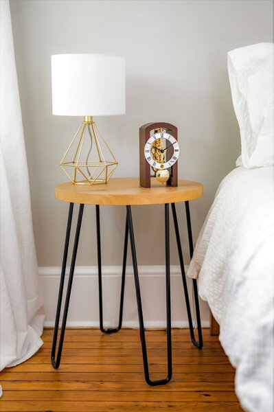 Stolni sat Wooden Skeleton