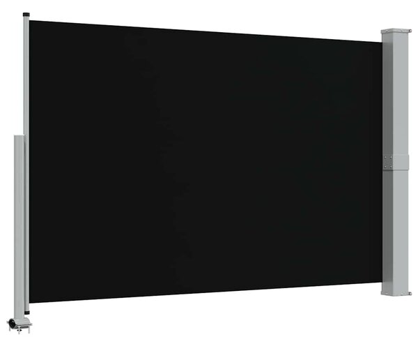 Uvlačiva bočna tenda za terasu 160 x 300 cm crna - Crna / 160 x 300 cm