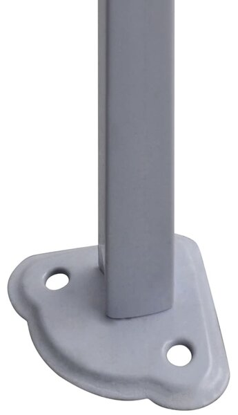 Sklopivi šator s 2 zida 291x291x315 cm krem - Krema / N/A