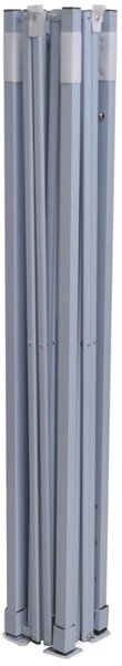 Sklopivi šator s 2 zida 291x291x315 cm krem - Krema / N/A