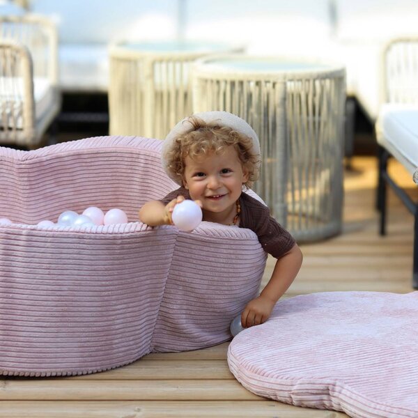 Plush Nest bazen za cvijeće, 95x30, zeleni, Cvjetna zabavna zona, 200 kuglica: biserne, biserne