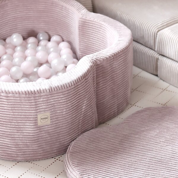 Plush Nest Suhi cvjetni bazen, 95x30, plavi, Cvjetna zabavna zona