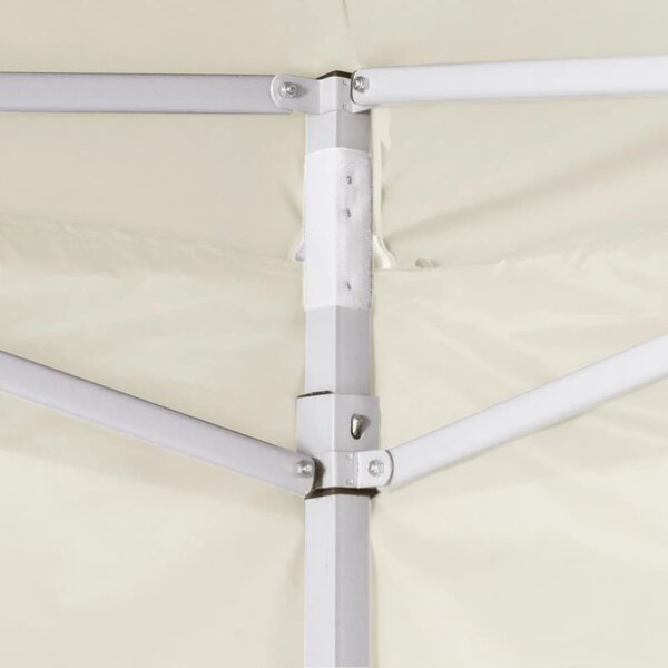 Sklopivi šator s 2 zida 291x291x315 cm krem - Krema / N/A