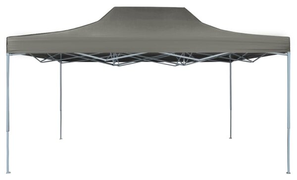 Sklopivi šator 3 x 4,5 m antracit - Antracitno siva / N/A