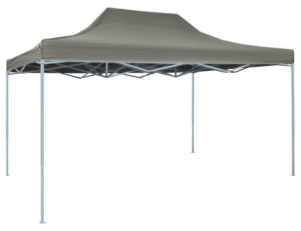 Sklopivi šator 3 x 4,5 m antracit - Antracitno siva / N/A